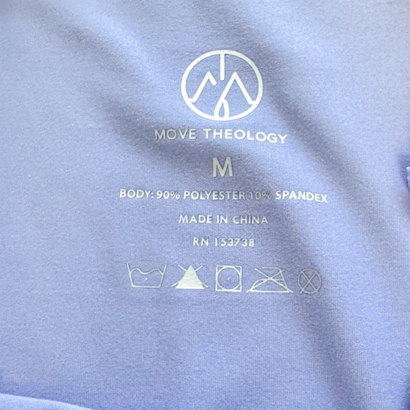 Move Theology Twist Front Soft Fabric Sleeveless Tank Top Lilac Purple Medium‎ - Picture 4 of 4